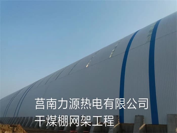 甘肃力源热电有限公司干煤棚网架工程